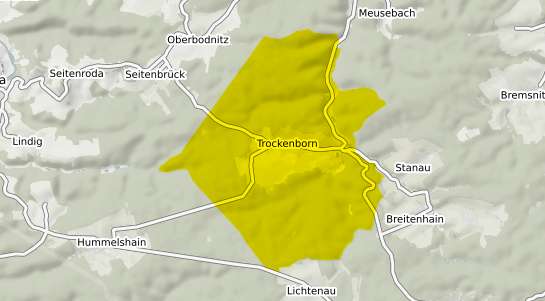 Immobilienpreisekarte Trockenborn Wolfersdorf